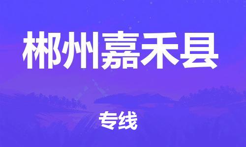 邯鄲到郴州嘉禾縣物流公司-特種貨物運輸專線-按時送達