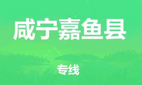 邯鄲到咸寧嘉魚縣物流公司-貨運公司多長時間-市縣派送